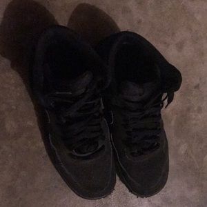 Used Black Nike court vision high